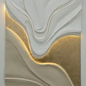 Luxe 3D Schilderij- River incl. Led