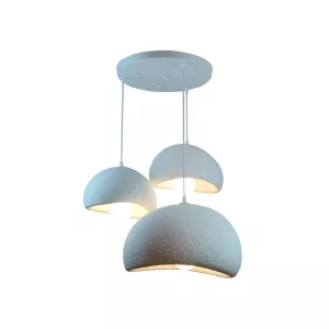 Hanglamp Japanese  - 3 Lichts Rond