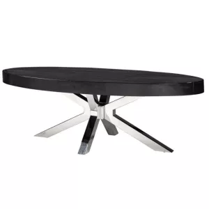 Salontafel Black Bonito - Ovaal 130 x 70
