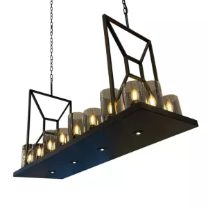 Hanglamp Trayce - Incl. Smoke Windlichten en Led Spots