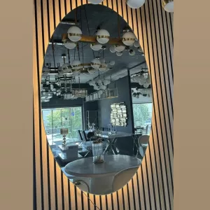 Ovale Spiegel met Led-Verlichting 