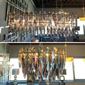 Hanglamp Carys - Antraciet - Ovaal