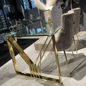 Eettafel Tess - Goud 