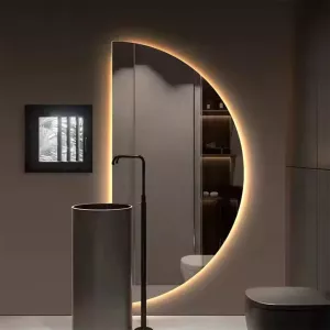 LED-Spiegel Halve Maan - Dimbaar