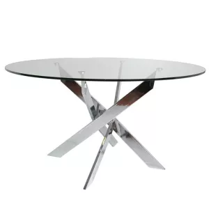 Salontafel Athen - Zilver 110 cm