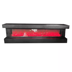 Tv - meubel Black Bonito - Incl. 3D Sfeerhaard 