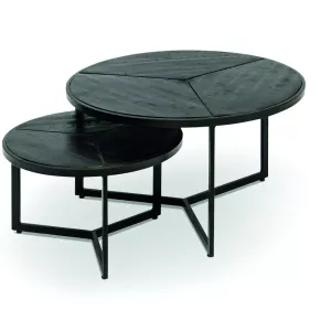 Salontafel Raveau 2-delig - Zwart