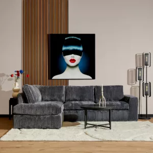 Hoekbank Teddy - Antraciet