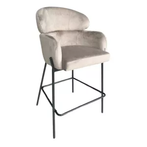 Barkruk Emma  | Taupe