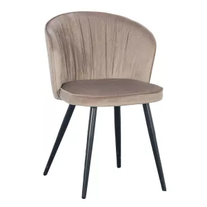 Eetkamerstoel Mero - Taupe/Sand White