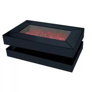 Salontafel Toledo Sfeerhaard - Zwart