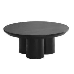 Salontafel Royal Rond - Black Fineer 