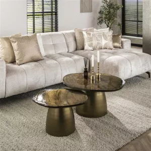 Salontafel Eclipse  - Goud