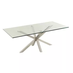 Eettafel Oxcit - Transparant Glas