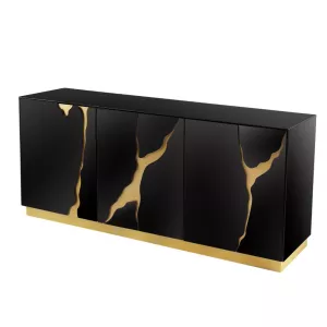 Dressoir - Epoxy - Black/Gold