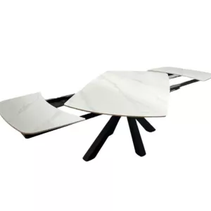 Eettafel Sinter Stone - Uitschuifbaar | Wit