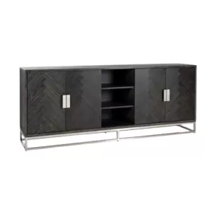 Dressoir Bonero Bonito – Visgraat Look Zilver