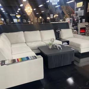 Hoek/Loungebank Romano - Velvet Beige