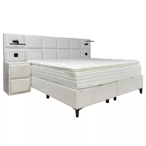 Boxspring Tes  - Incl Opbergruimte & Verlichting