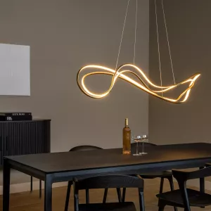 Hanglamp SARDANA Mat Goud - Messing