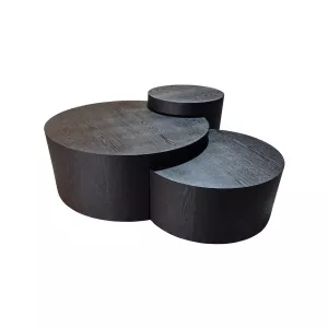 Salontafel Clover - Black Fineer
