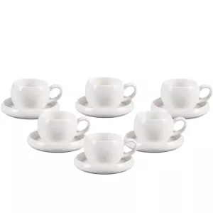 Koffieset Bondy - 12 Delig  - Wit