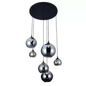 Bollen Hanglamp Illusion - 6 Lichts Rond
