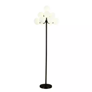 Vloerlamp Atomni Tree - Zwart  