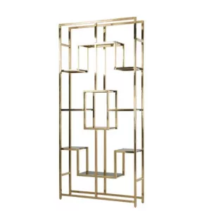 Wandkast Nisa - Goud 120x40x220 CM