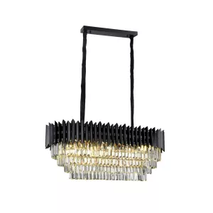 Hanglamp Gia - Zwart 90 x 40 cm