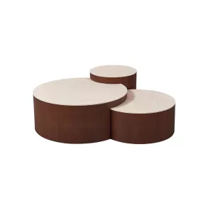 Salontafel Clover Aqua Bruin - Beige 