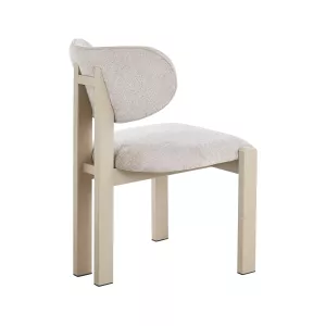 Eetkamerstoel Desirey Japandi  - Champagne/Beige