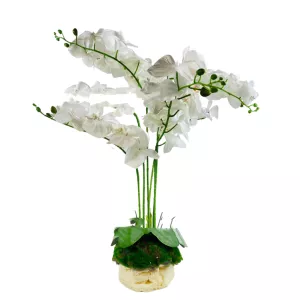 Kunstorchidee – Pot- Wit
