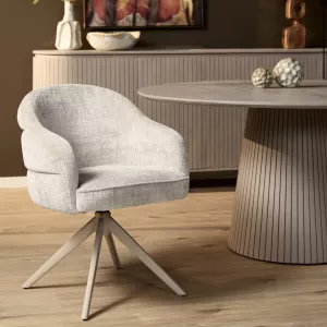 Eetkamerstoel Sig  - Offwhite / Sand