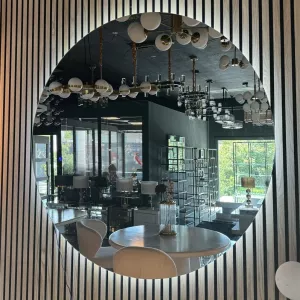 Spiegel met Led-Verlichting -  | Zilver | 120 x 120 cm