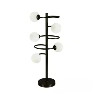 Tafellamp Atomni Ring - Zwart 