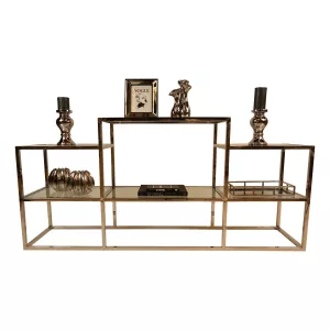 Sidetable Julien Zilverkleurig 140 x 40 x 95 CM