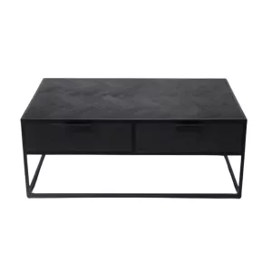 Salontafel Black Bonito Lena Zwart - Incl. Lades