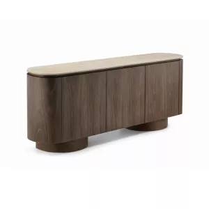 Dressoir Monza 2-Delig - Bruin/Firestone