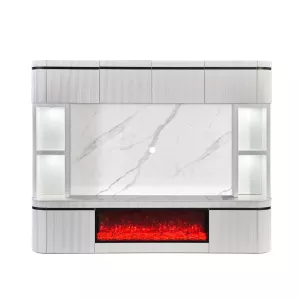 Cinewall Aqua - Wit Marmer / Zwart