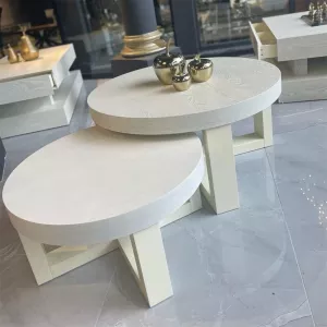 Salontafel Galaxy - Creme Plain Veneer