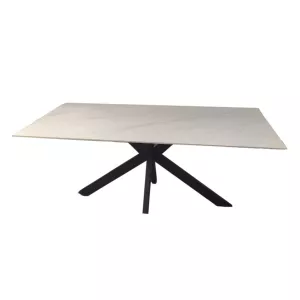 Eettafel Sinter Stone - Mat Wit 