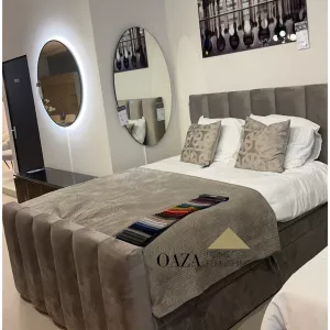 Boxspring Piago - Taupe Velvet