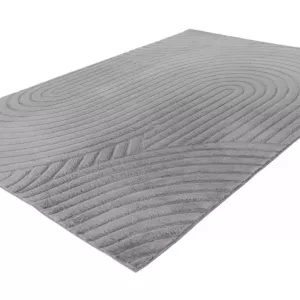 Vloerkleed Comfort Fluffy - Zilver