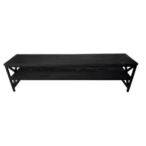 Tv Meubel - Aisel Black Wood 