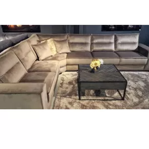 Hoekbank Verona - Velvet Taupe