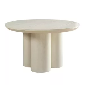 Eettafel Royal Rond - Crème Fineer 