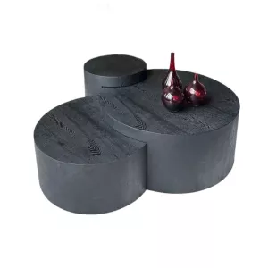 Salontafel Clover - Black Fineer