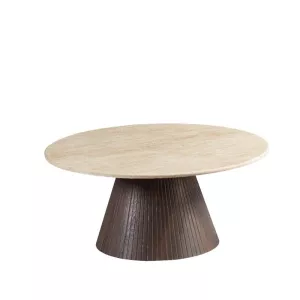 Salontafel Brown London x Firestone - Rond 110 cm