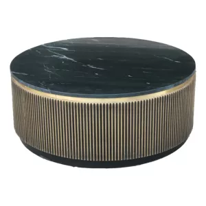 Salontafel Rond - Allure x Black Marble